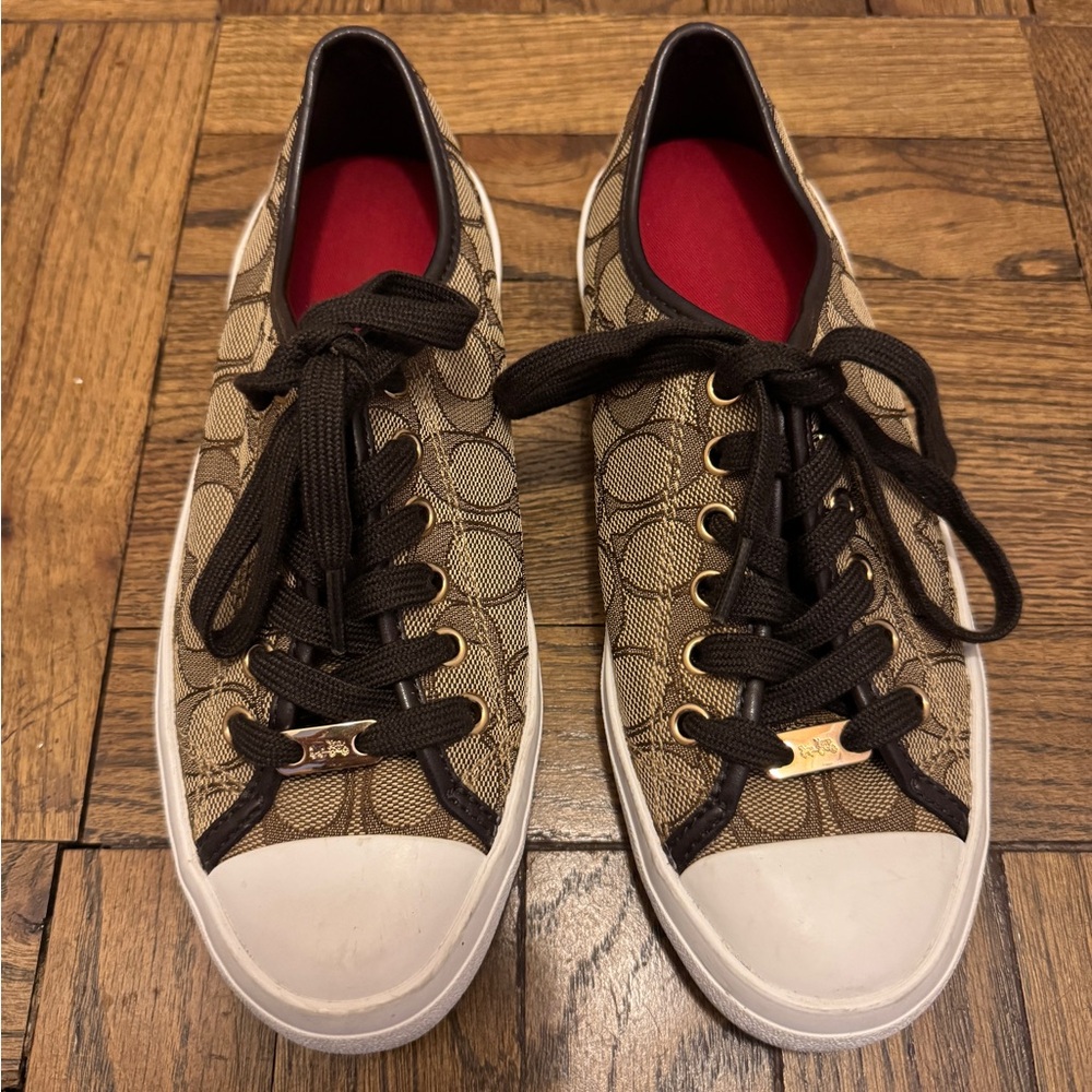 COACH Empire Low Top Logo Sneakers